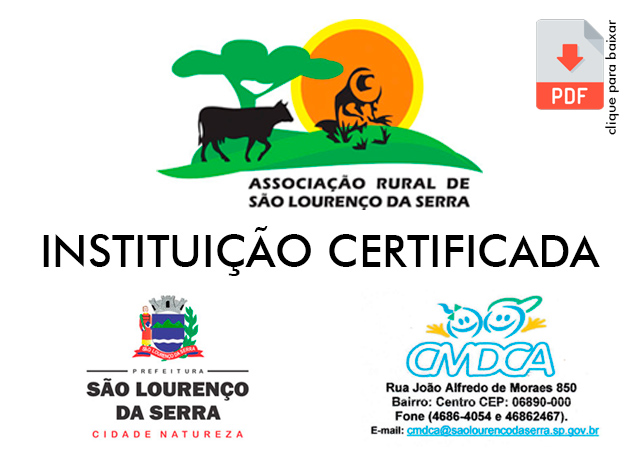 ARSLS - Instituição Certificada pelo CMDCA