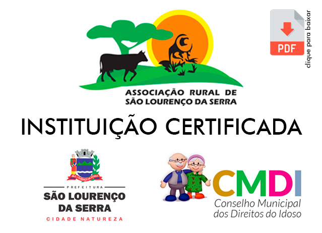 CMDI - Certificado de Inscrição da ARSLS